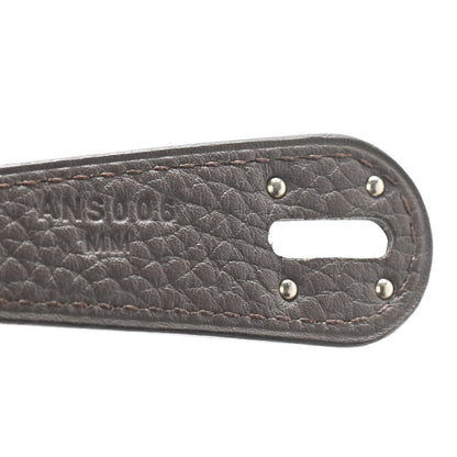 Hermes Taurillon Clemence Lindy 30 Etain 6 of 10