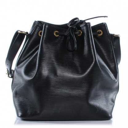 Louis Vuitton Epi Petit Noe Black 1 of 7