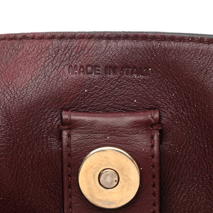 Christian Dior Calfskin Medium Diorissimo Tote Red 9 of 19