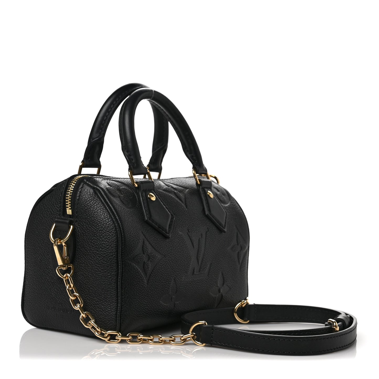 Empreinte Monogram Giant Speedy Bandouliere 20 Black