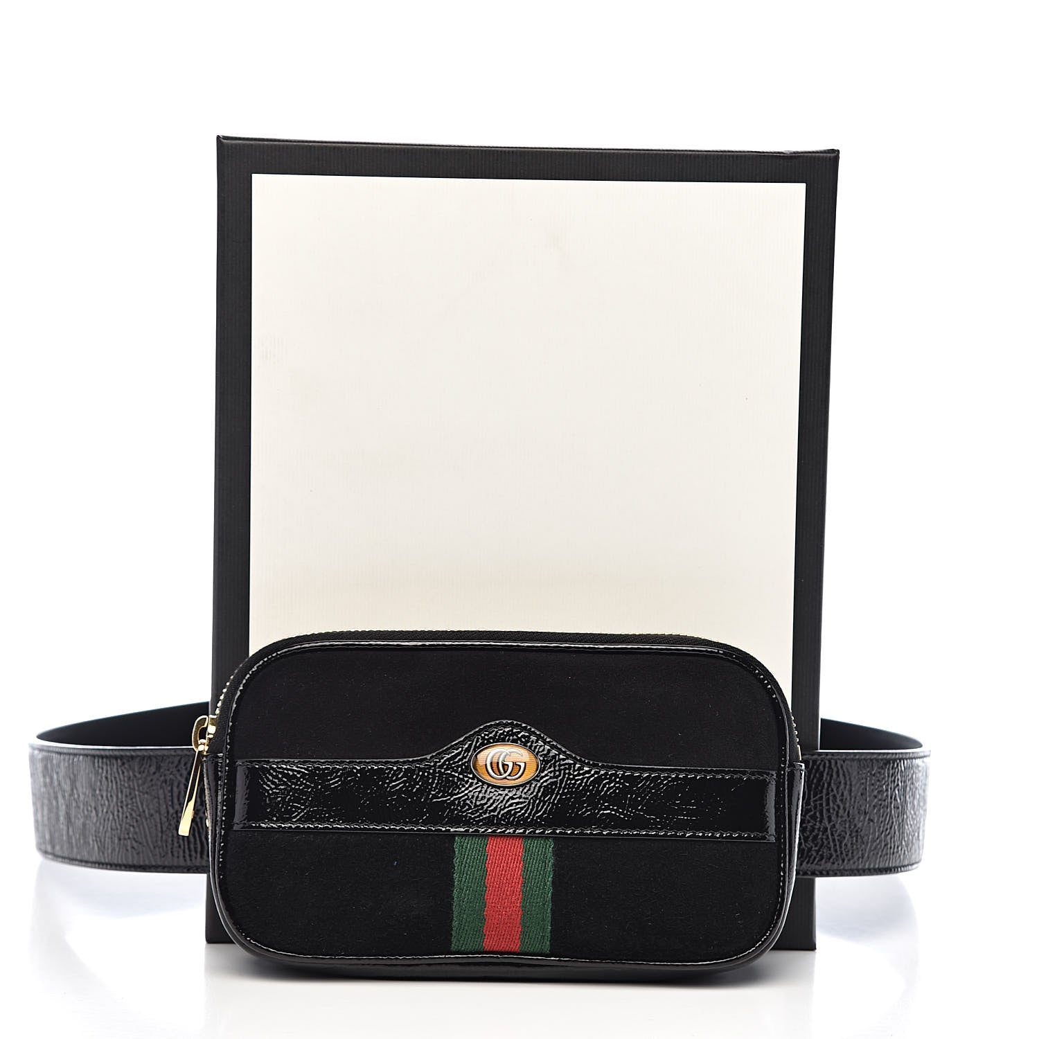 Gucci Suede Patent Ophidia Belted iPhone Case 105 42 Black 11 of 11