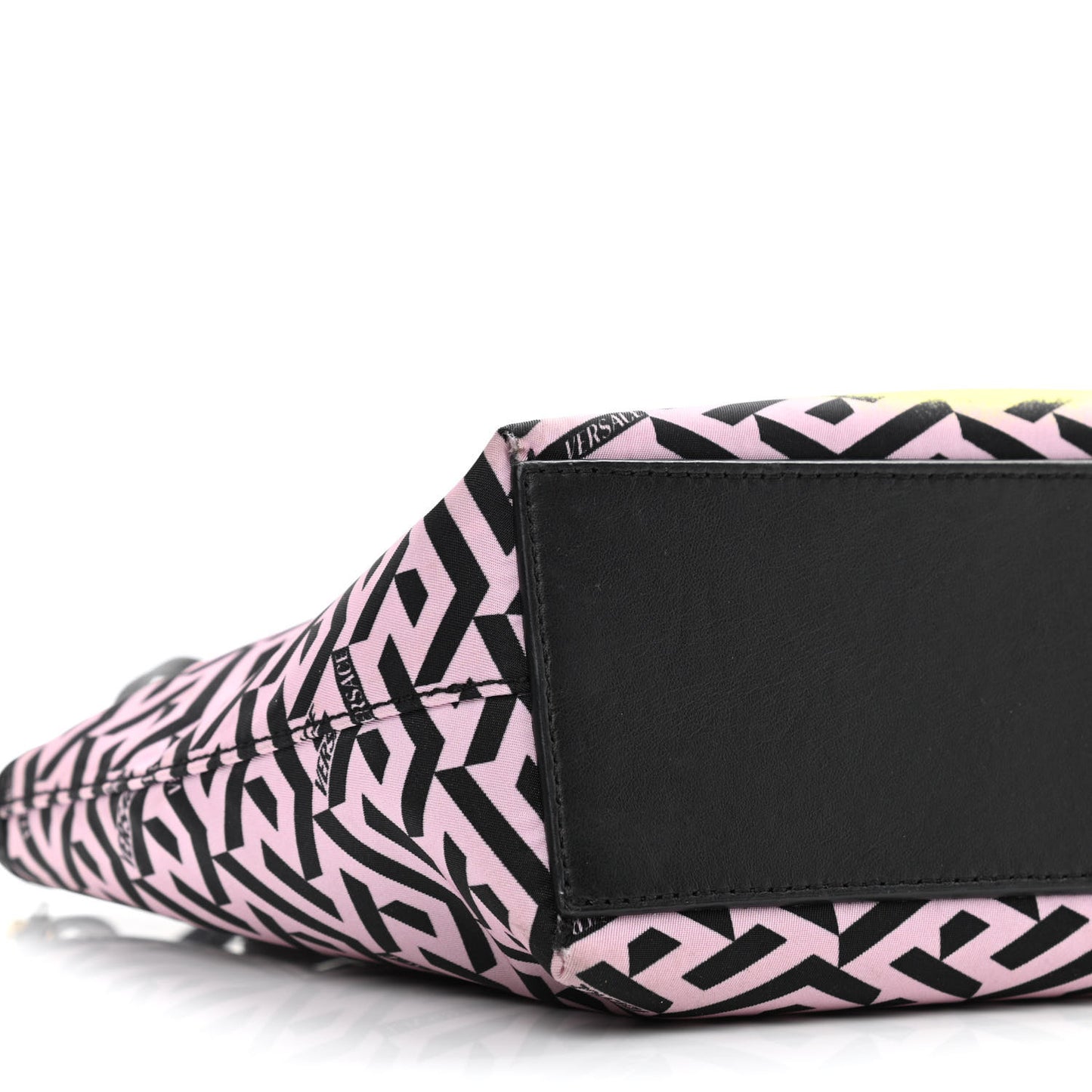 Calfskin Monogram Smile Medusa Tote Multicolor
