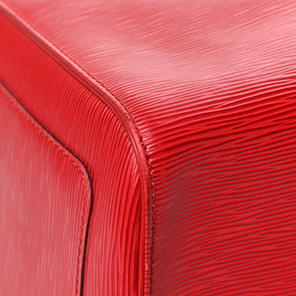 Louis Vuitton Epi Keepall 50 Castillan Red 9 of 15