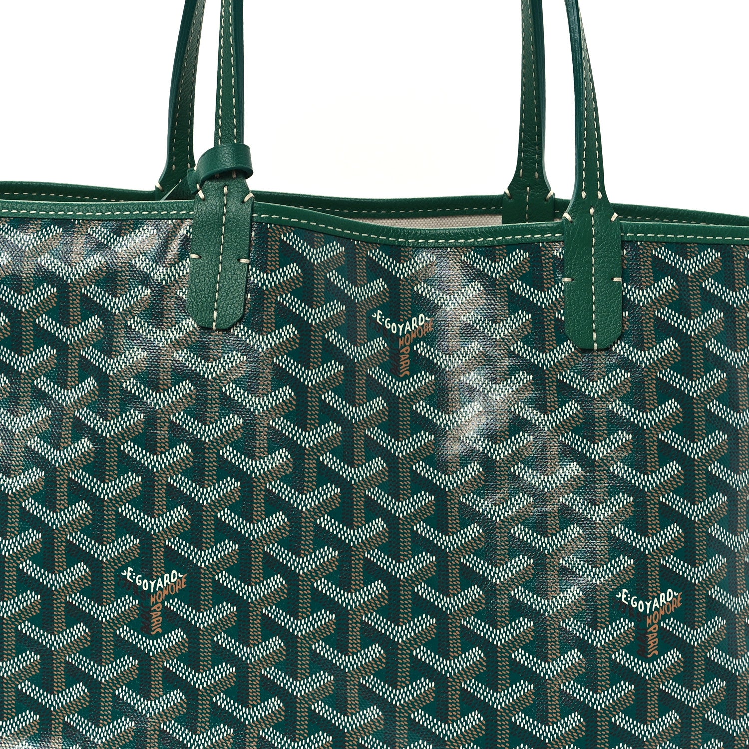 Goyard Goyardine Saint Louis PM Green 9 of 11