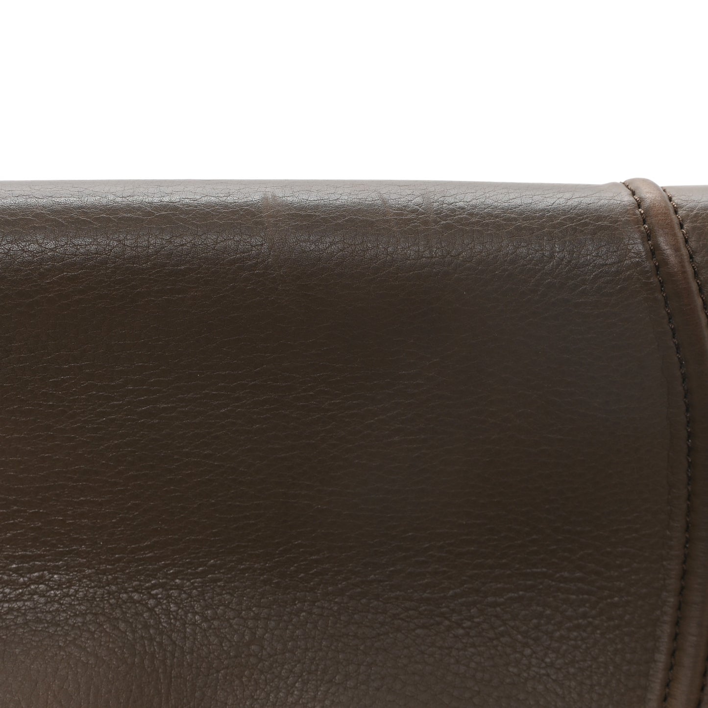 Baby Grained Medium Phantom Luggage Taupe Blue Trim