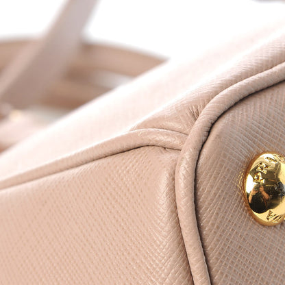 Prada Saffiano Small Galleria Double Zip Tote Cammeo 14 of 15