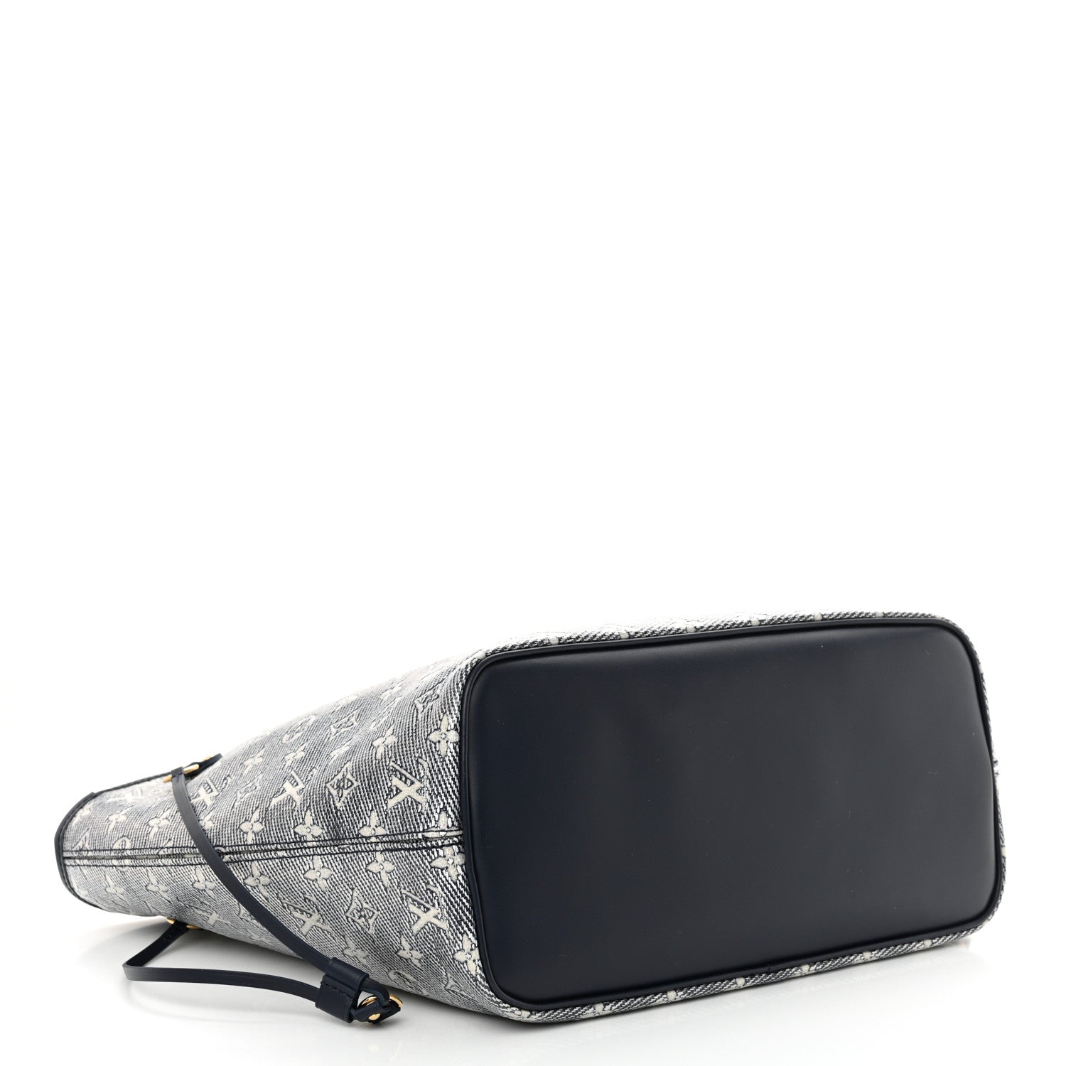 Louis Vuitton Monoglam Neverfull MM Blue 4 of 11
