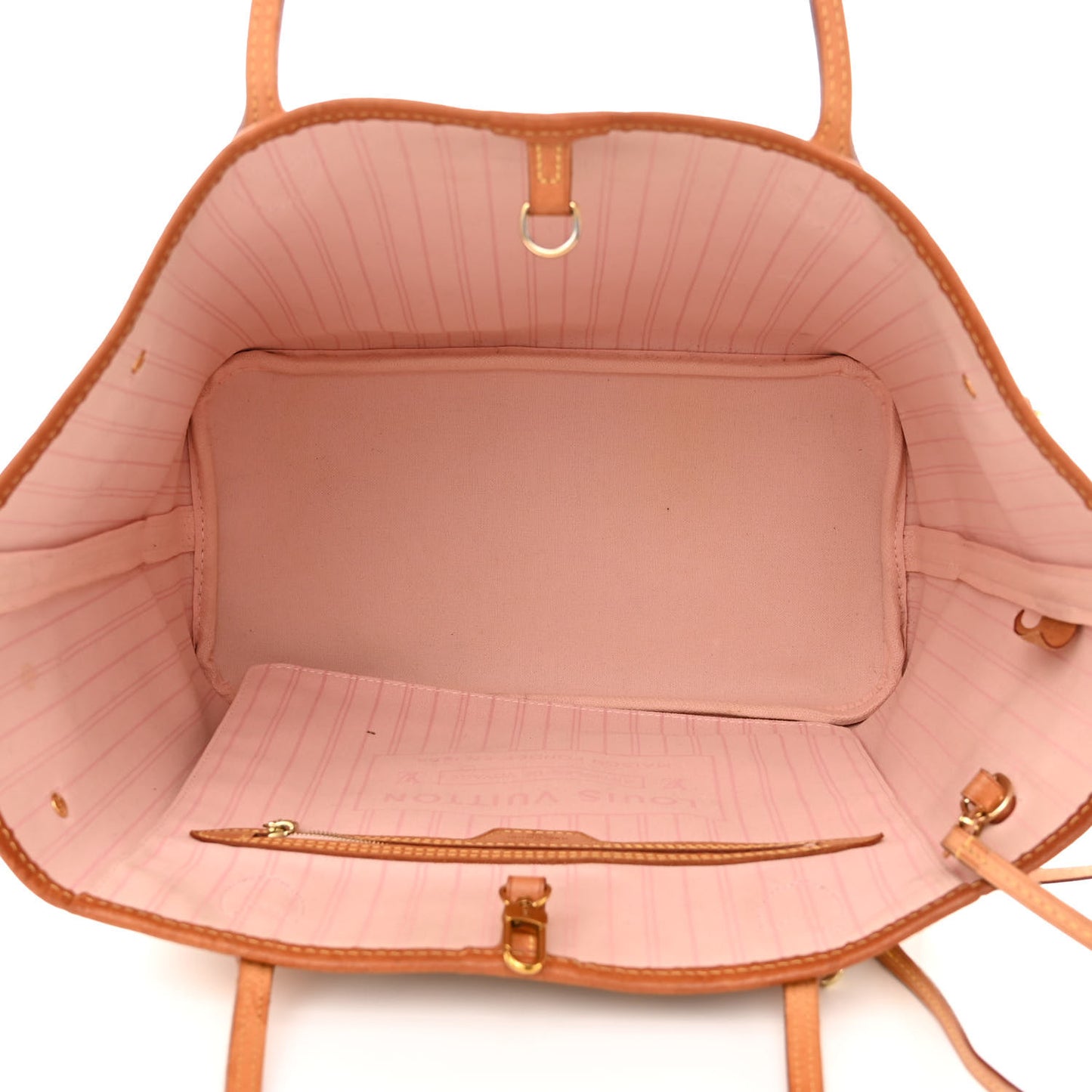 Damier Azur Neo Neverfull MM Rose Ballerine