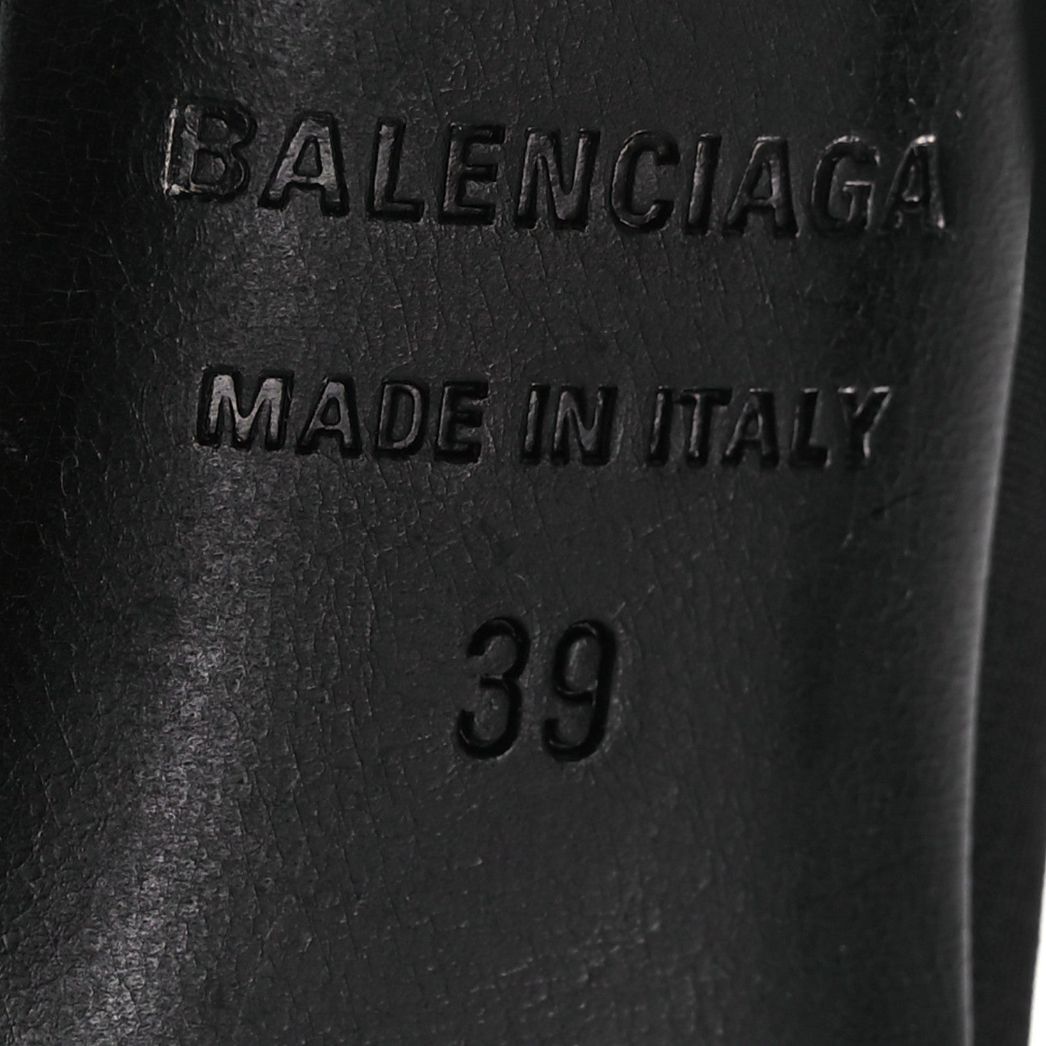 Balenciaga Matte Spandex Pointed Toe Knife 110mm Thigh High Boots 39 Black 8 of 8