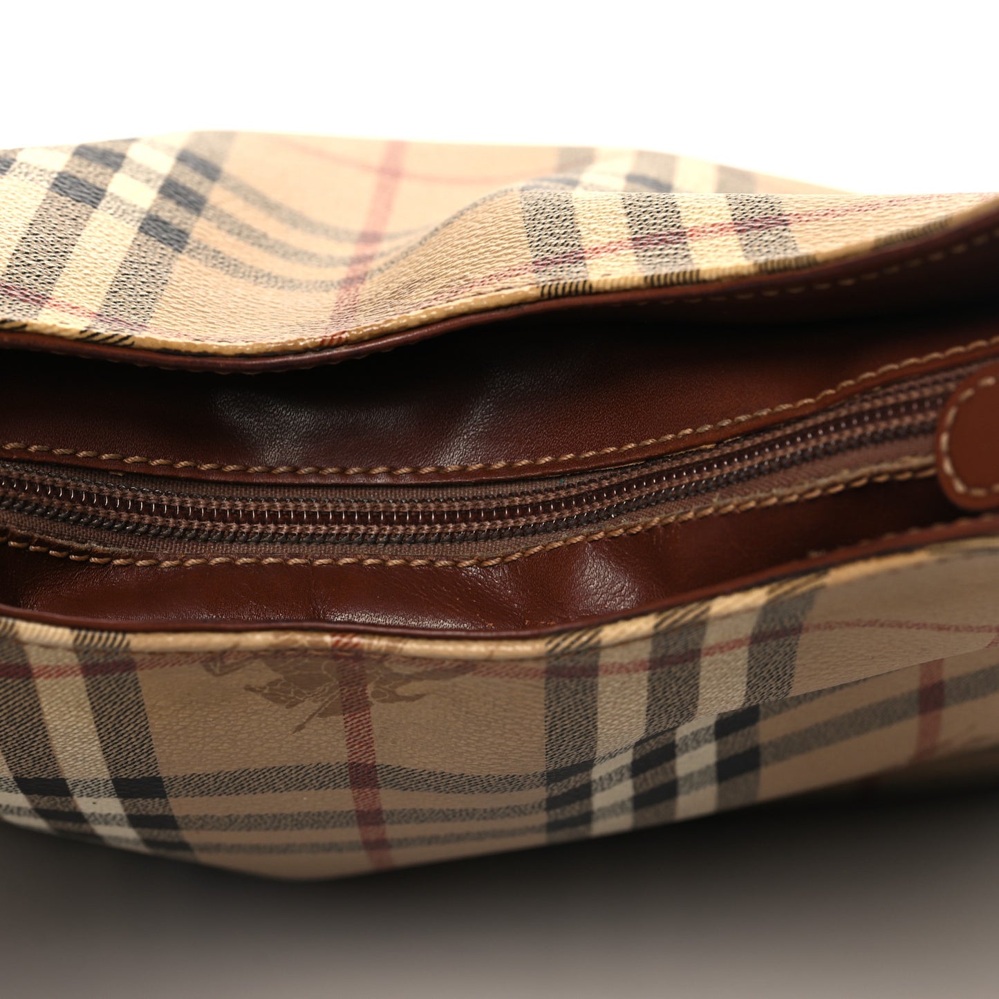 Haymarket Check Shoulder Bag Tan