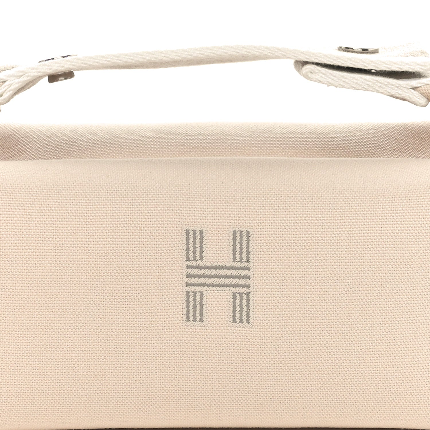 Hermes Canvas Small Bride-A-Brac Pouch Natural 7 of 10