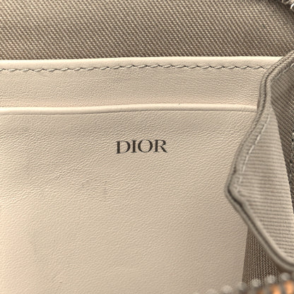 Christian Dior Coated Canvas CD Diamond Messenger Pouch Natural 7 of 10