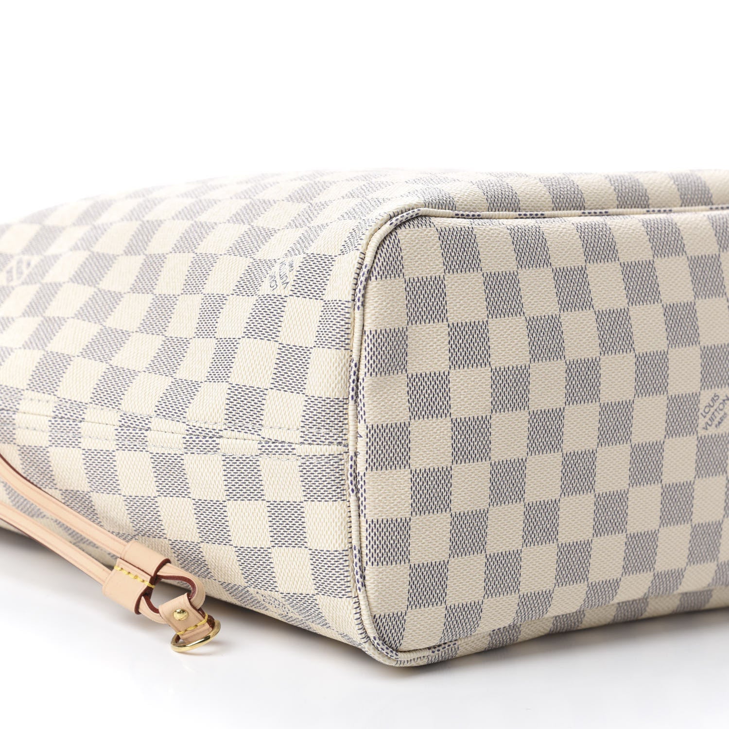 Louis Vuitton Damier Azur Neo Neverfull MM Rose Ballerine 6 of 11