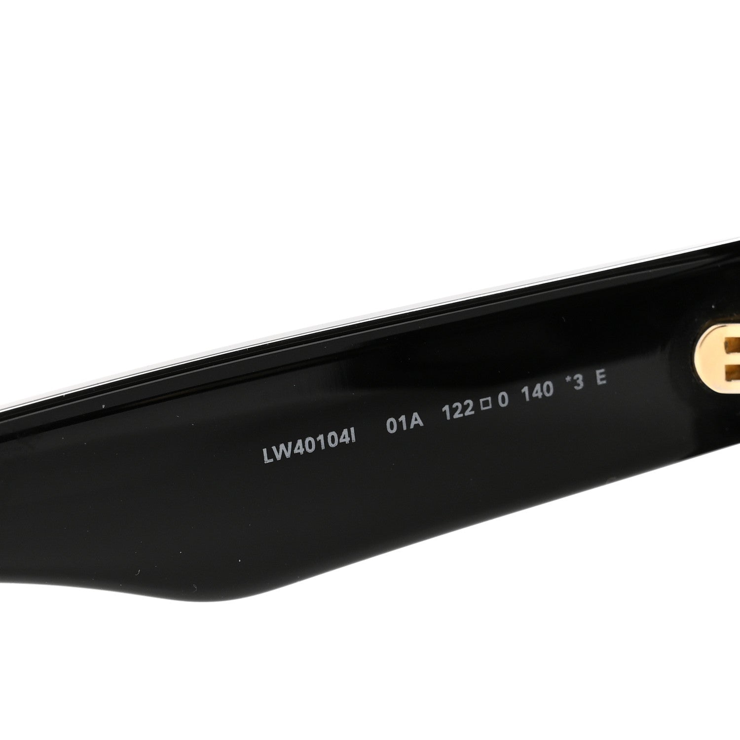 Loewe Acetate Anagram Shield Sunglasses LW40104I Black 6 of 9