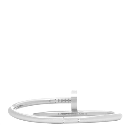 Cartier 18K White Gold Juste Un Clou Bracelet 15 3 of 5
