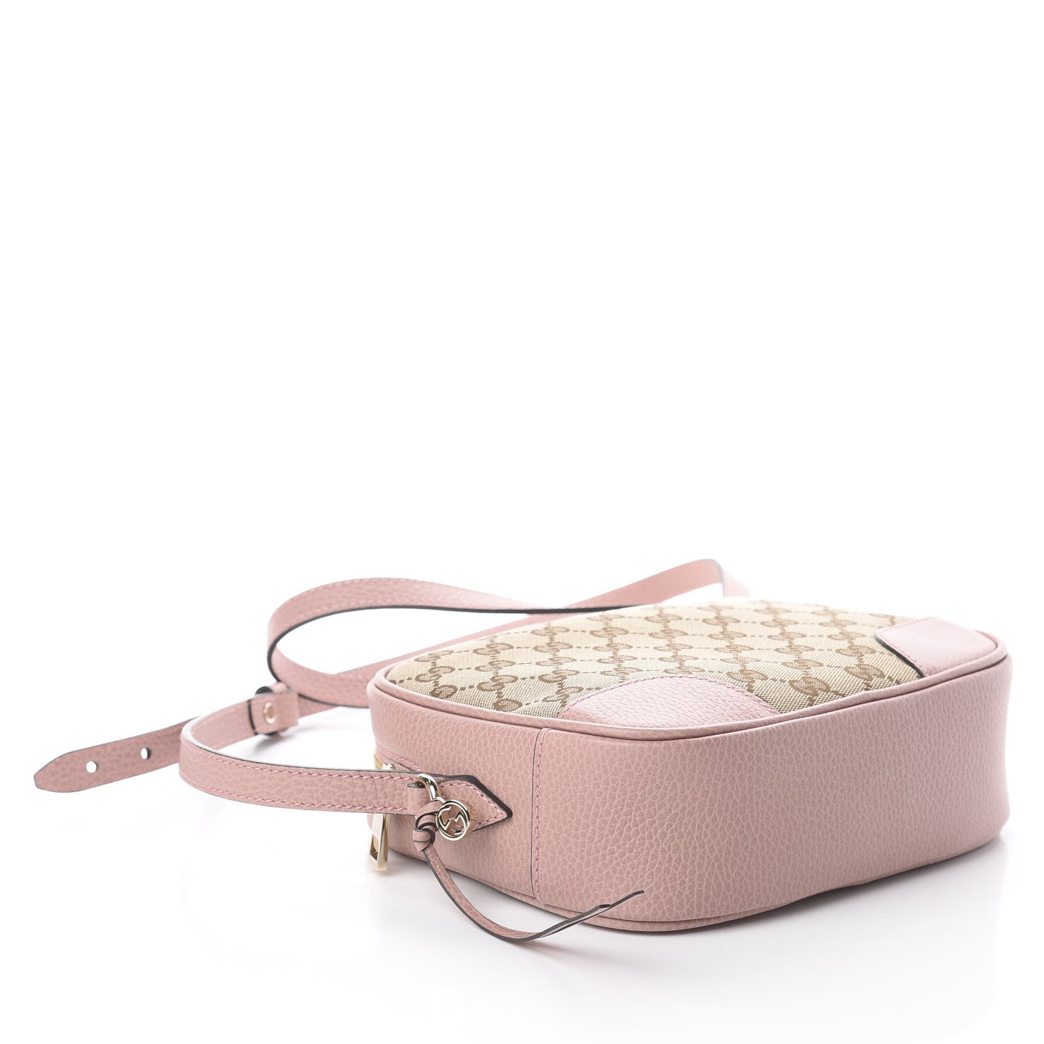 Gucci Monogram Mini Bree Messenger Bag Beige Soft Pink 3 of 8