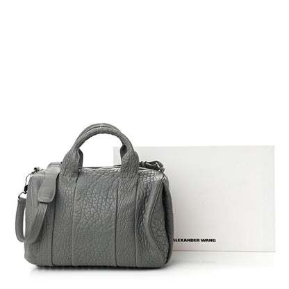 Alexander Wang Pebbled Lambskin Rocco Sesame Silver Hardware 11 of 11