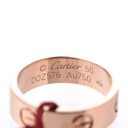 Cartier 18K Pink Gold 5.5mm LOVE Ring 50 5.25 4 of 5