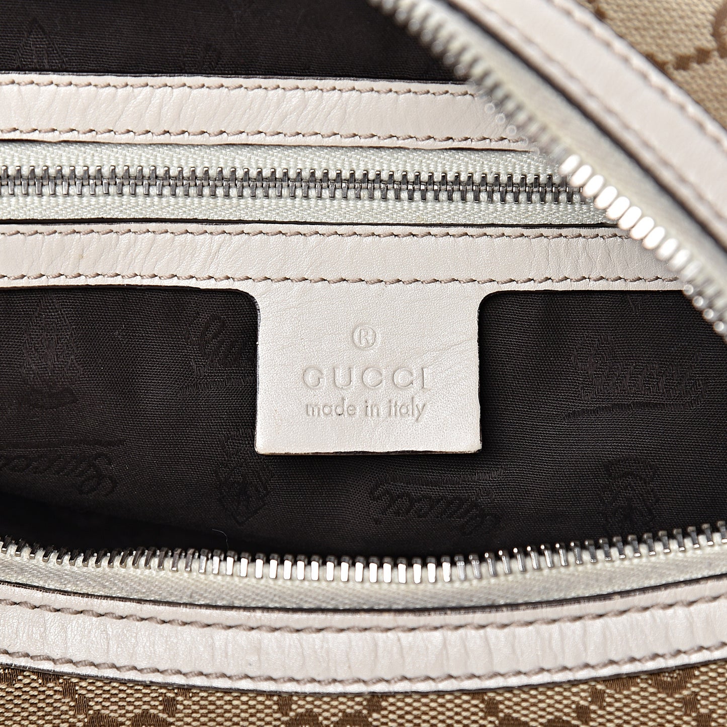 Monogram Large GG Twins Hobo Ivory