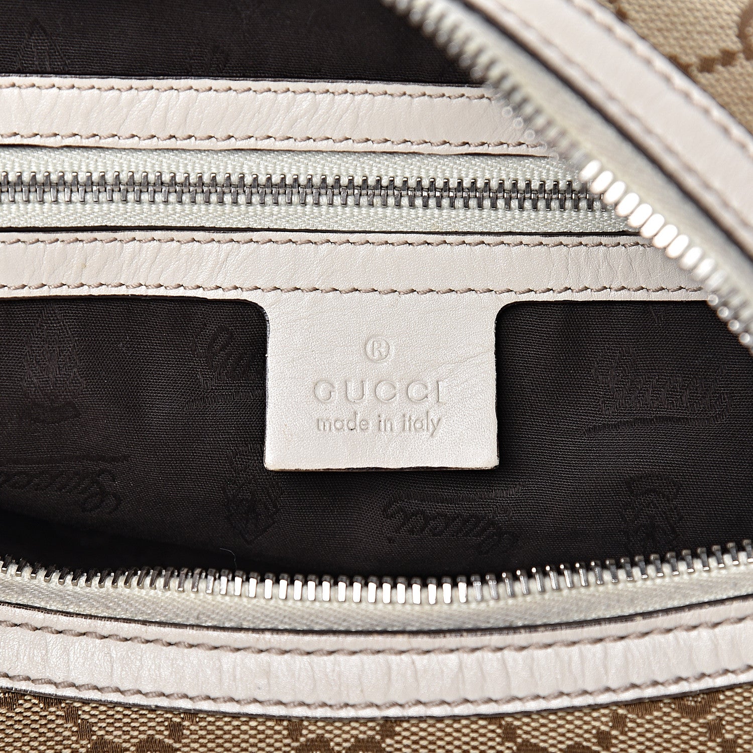 Gucci Monogram Large GG Twins Hobo Ivory 6 of 18