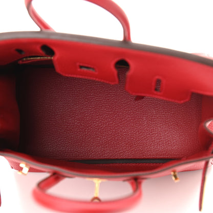 Hermes Togo Birkin 25 Rouge Casaque 5 of 10