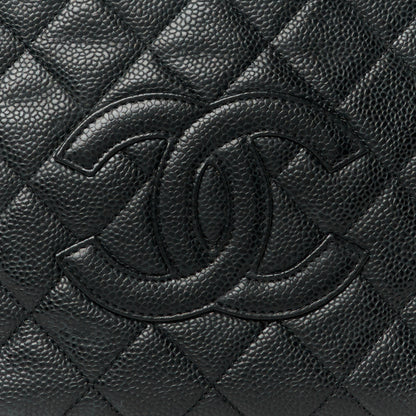 Chanel Caviar Quilted Petit Timeless Tote PTT Black 8 of 10
