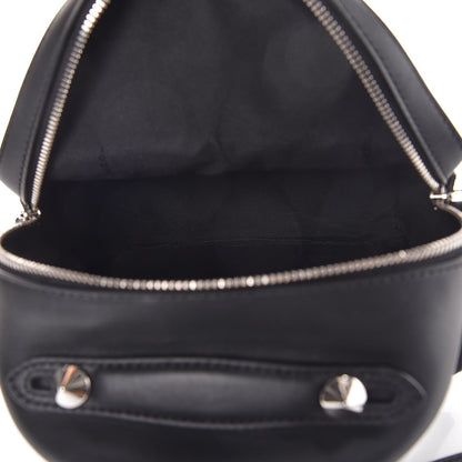 Fendi Vitello Century Fun Fair Metal Studded Mini Backpack Black Multicolor 14 of 19