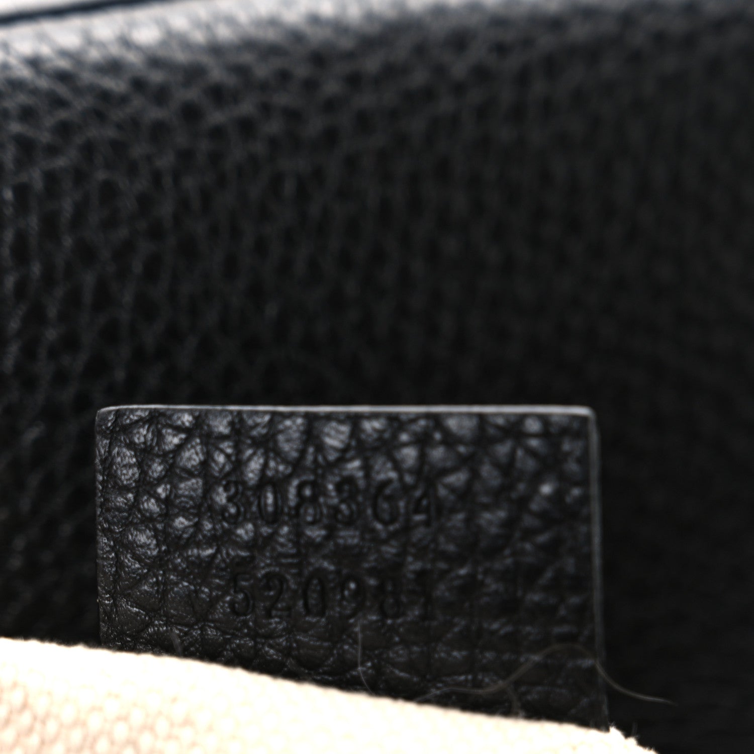 Gucci Pebbled Calfskin Small Soho Disco Bag Black 7 of 13