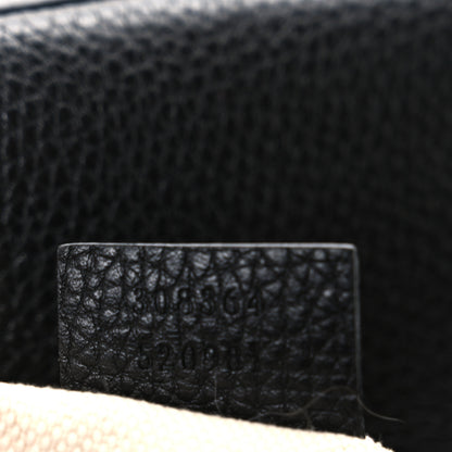 Gucci Pebbled Calfskin Small Soho Disco Bag Black 7 of 13