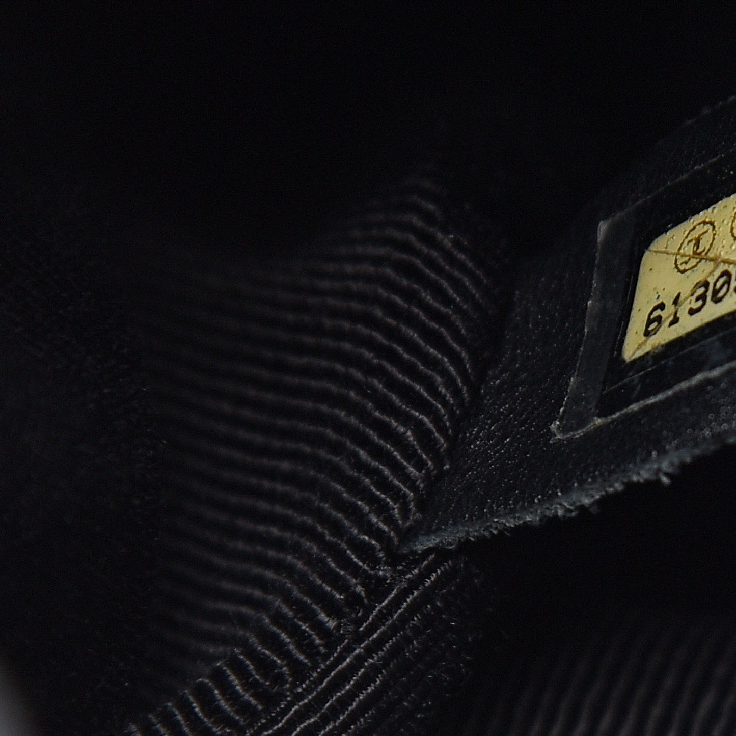 Calfskin Wild Stitch Jumbo Flap Black