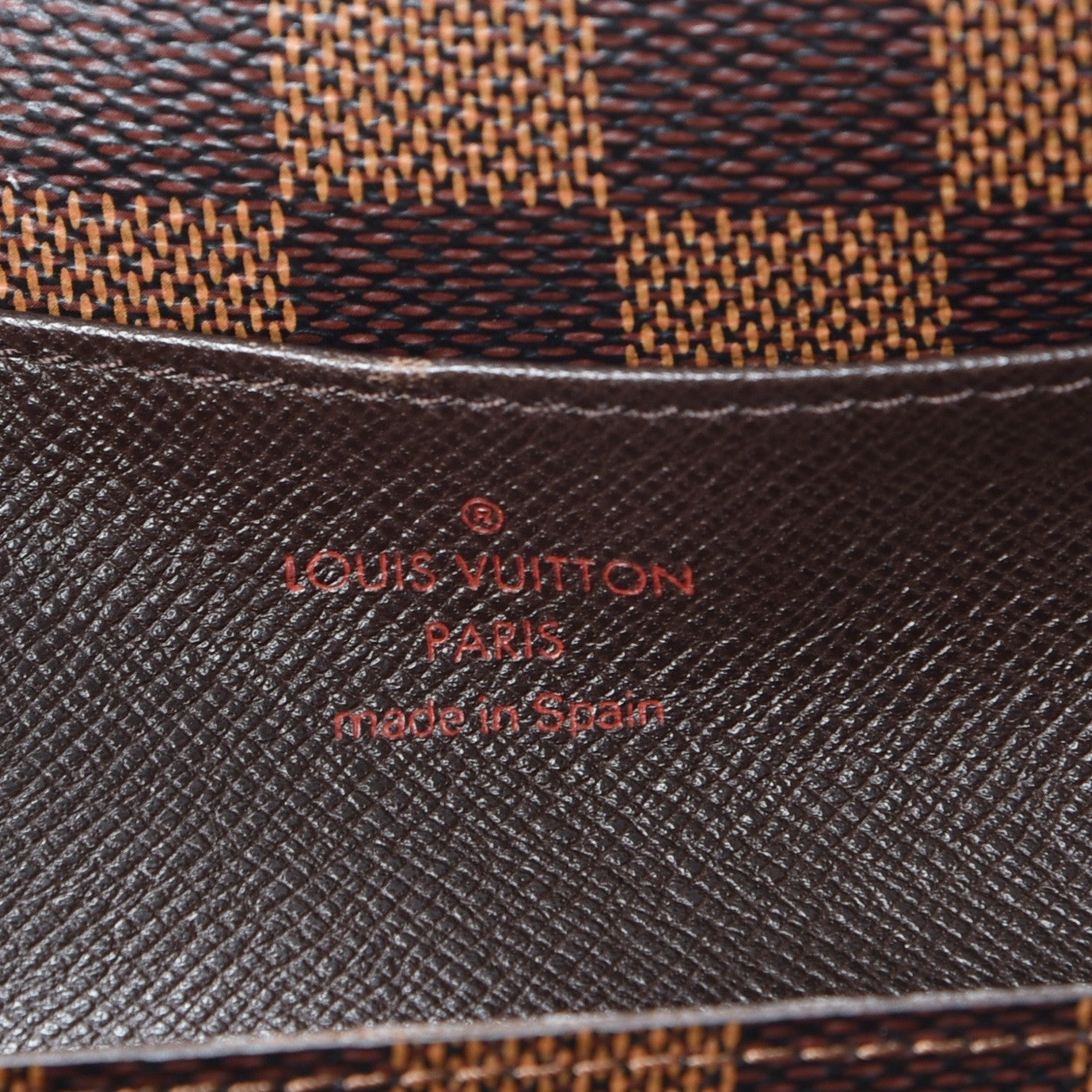 Louis Vuitton Damier Ebene Emilie Wallet 6 of 10