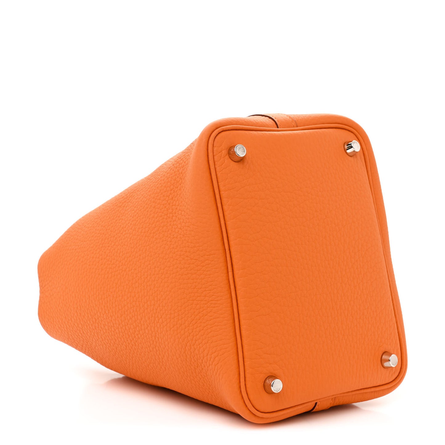 Taurillon Clemence Picotin Lock 18 PM Orange