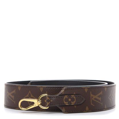 Louis Vuitton Monogram Bandouliere Shoulder Strap Black 1 of 5