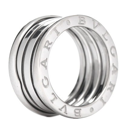 Bulgari 18K White Gold B.Zero1 Four-Band Ring 51 5.75 4 of 6