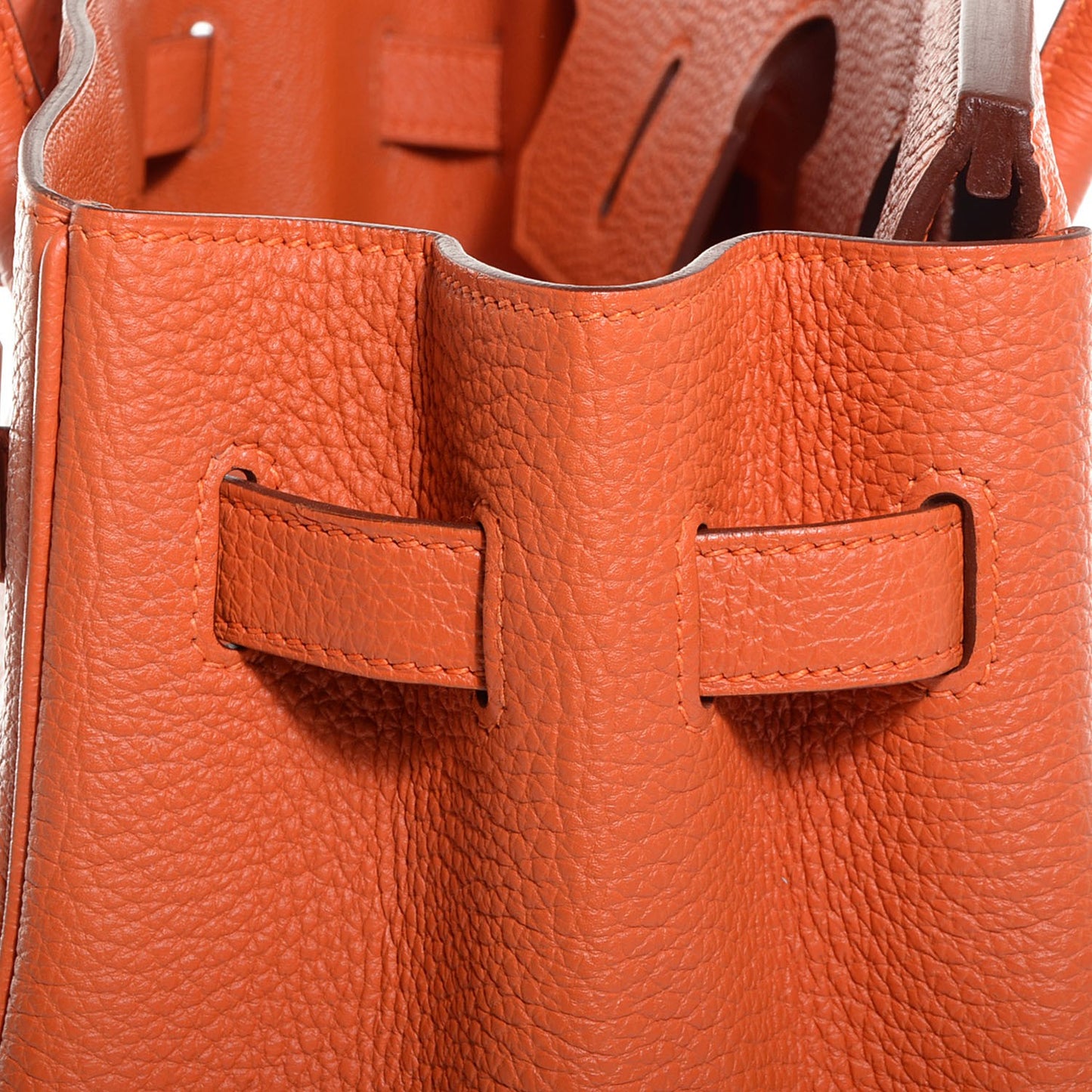 Togo Birkin 35 Orange