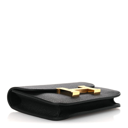 Hermes Epsom Constance Slim Wallet Black 5 of 10
