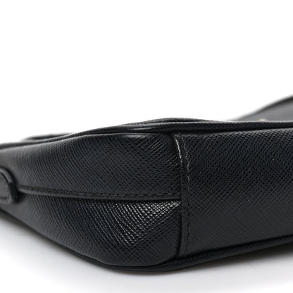 Prada Saffiano Lux Re-Edition 2000 Shoulder Bag Black 7 of 8