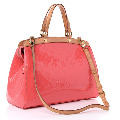 Louis Vuitton Vernis Brea MM Rose Litchi 3 of 17