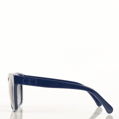 Chanel CC Lego Polarized 5313 Sunglasses Blue 2 of 6