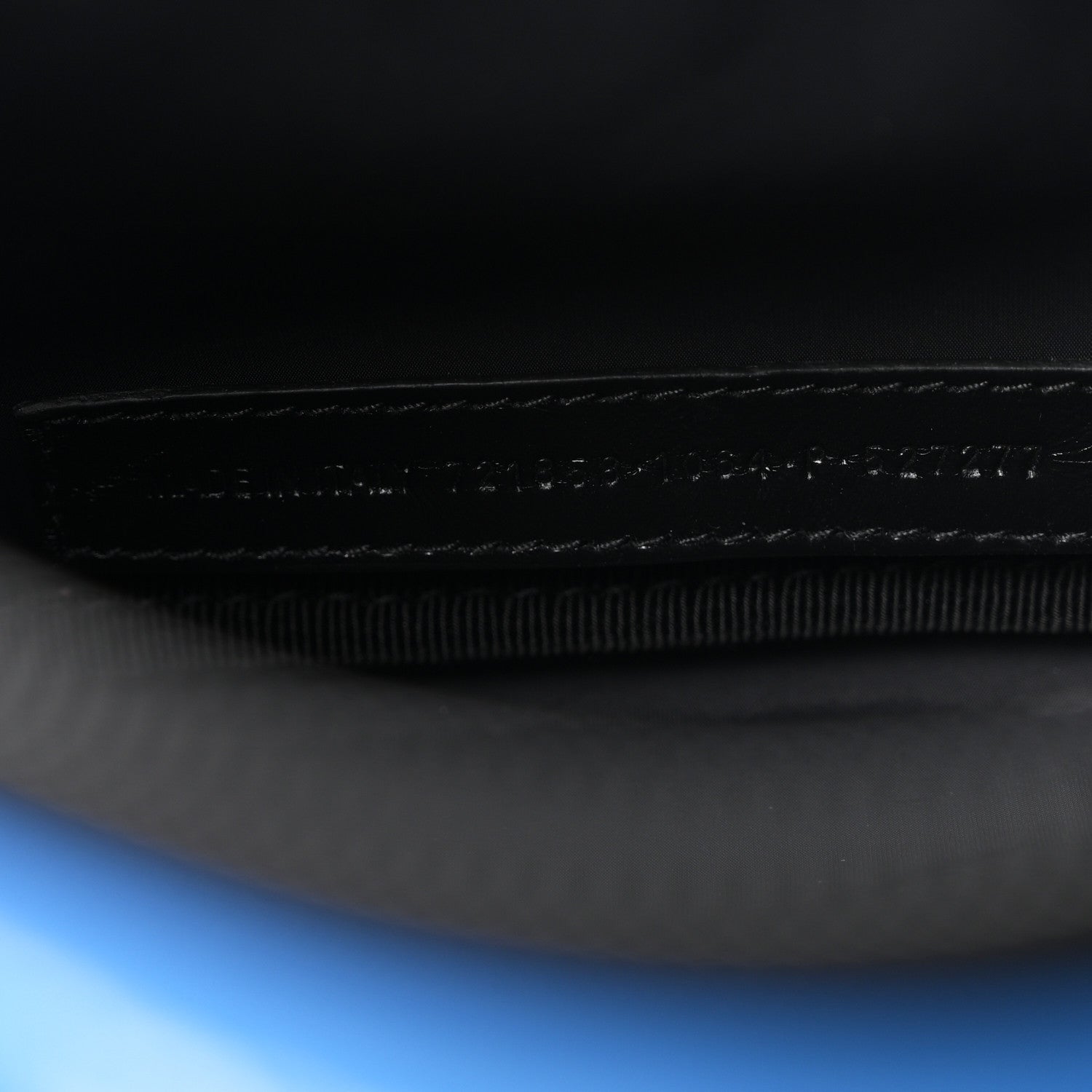 Balenciaga X ADIDAS Nylon Belt Bag Black Blue 7 of 10