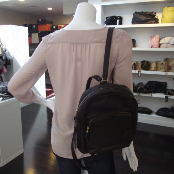 Chanel Caviar Backpack Brown 2 of 11
