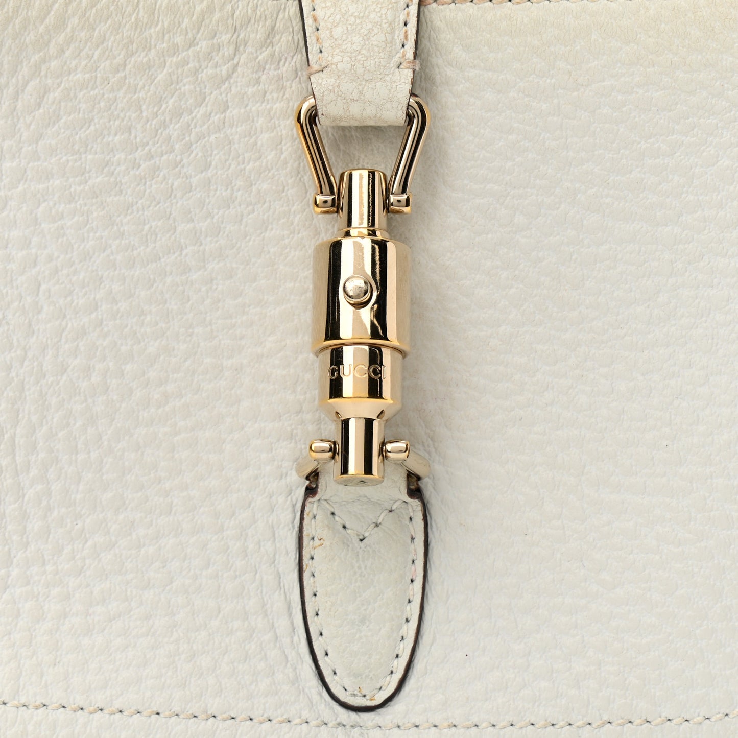 Calfskin Small Jackie O Hobo White