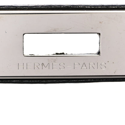 Hermes Taurillon Clemence Kelly Retourne 32 Vert De Gris 28 of 41