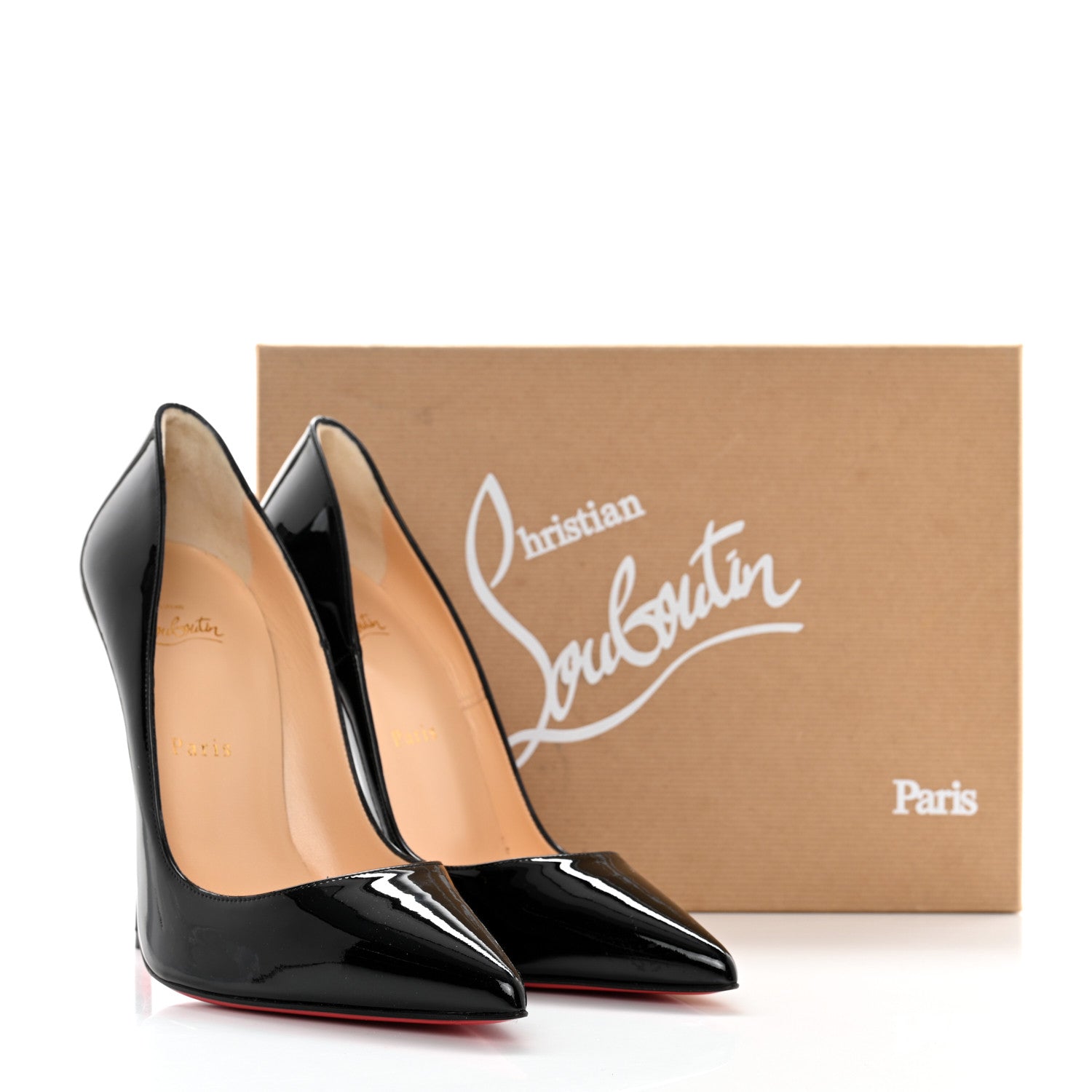 Christian Louboutin Patent So Kate 120 Pumps 39 Black 8 of 8