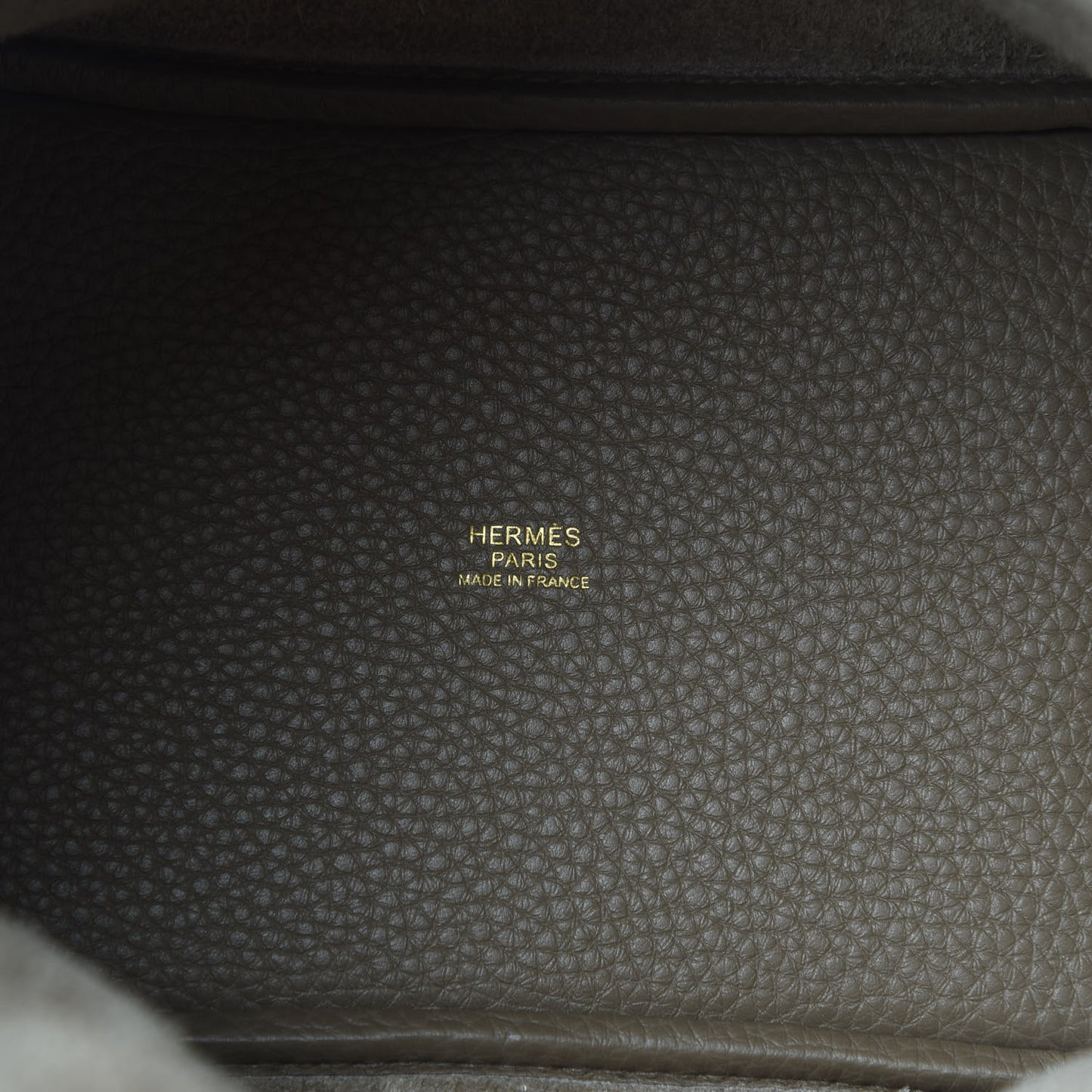 Taurillon Clemence Picotin Lock 18 PM Etoupe