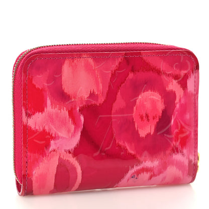 Louis Vuitton Vernis Ikat Zippy Coin Purse Rose Indien 3 of 8