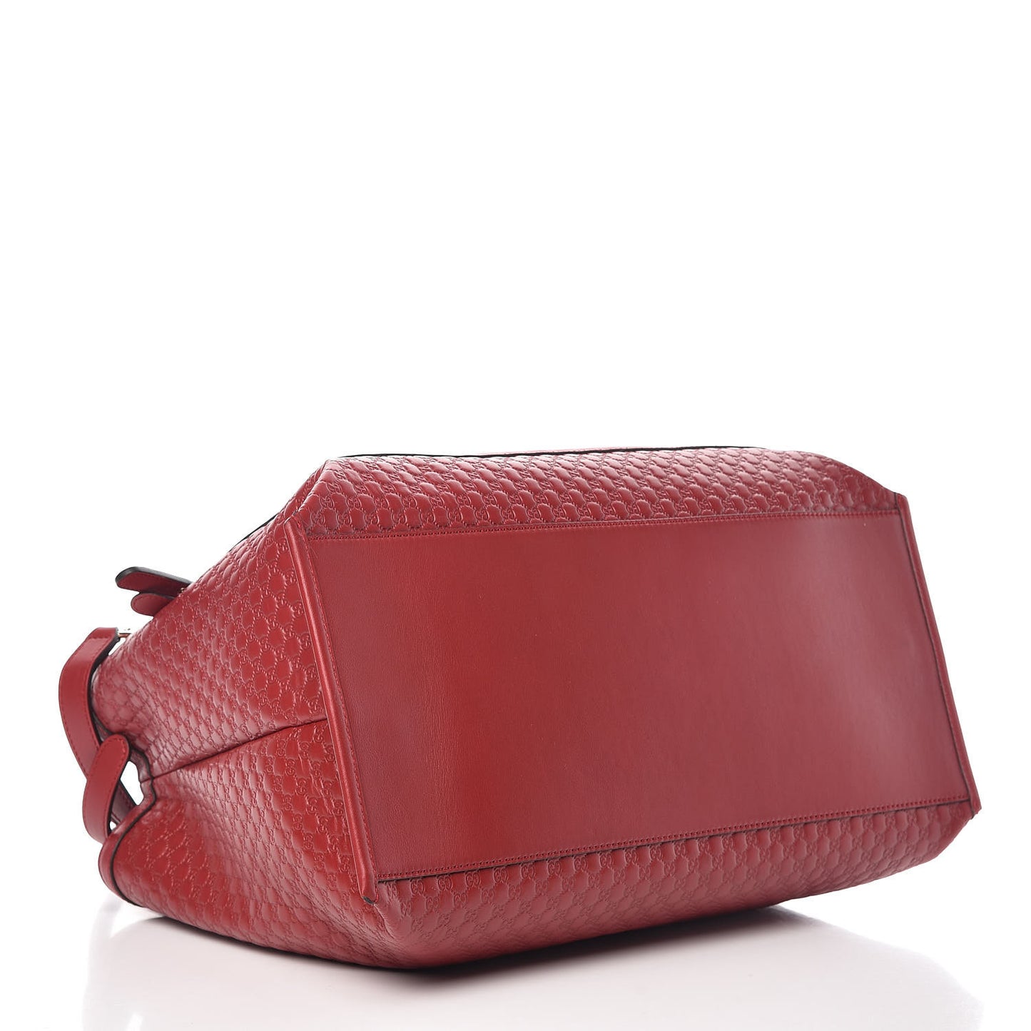 Soft Microguccissima Large Tote Red