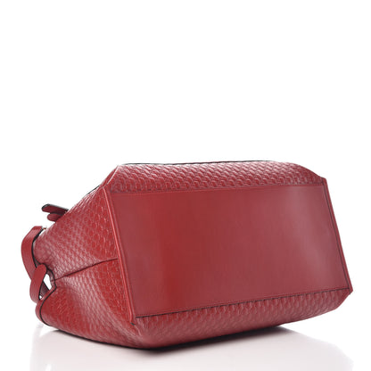 Gucci Soft Microguccissima Large Tote Red 5 of 12