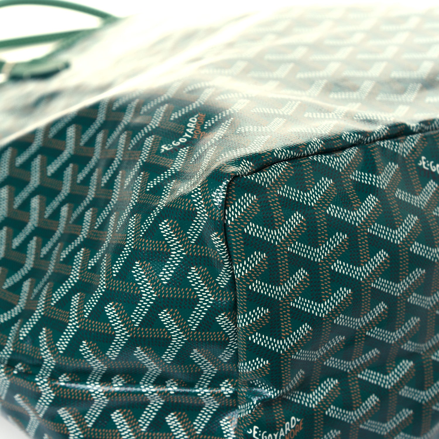 Goyard Goyardine Saint Louis GM Green 8 of 10