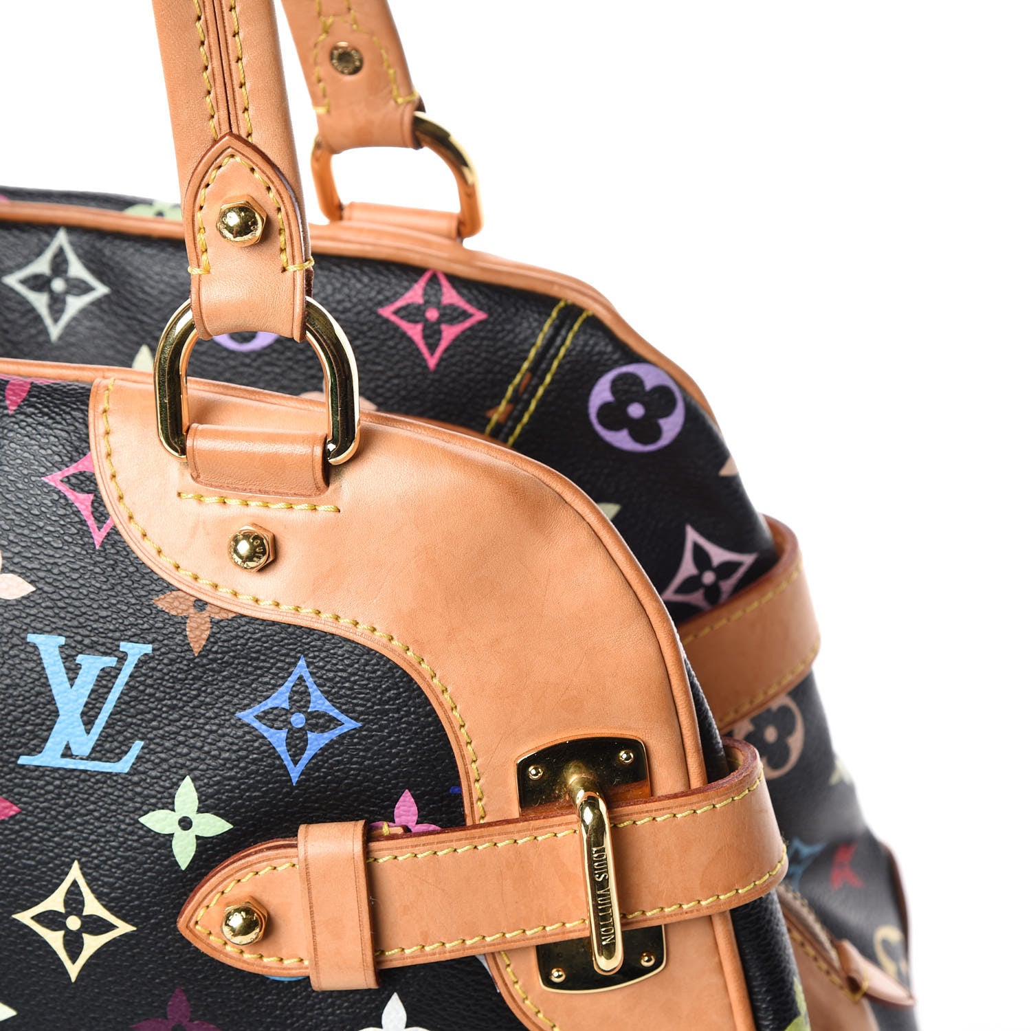 Louis Vuitton Monogram Multicolor Claudia Black 17 of 19